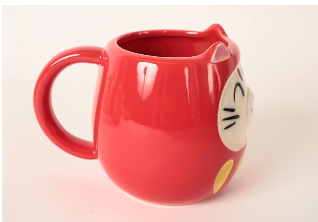 Cat Daruma Mug - Image 2