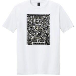 Morikami Woodblock Print T-Shirt