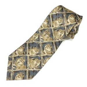 Shiba Inu Silk Tie