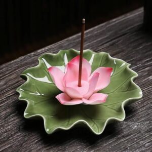 Pink Lotus Incense Burner