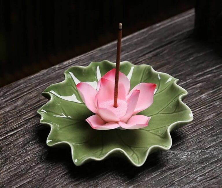 Pink Lotus Incense Burner