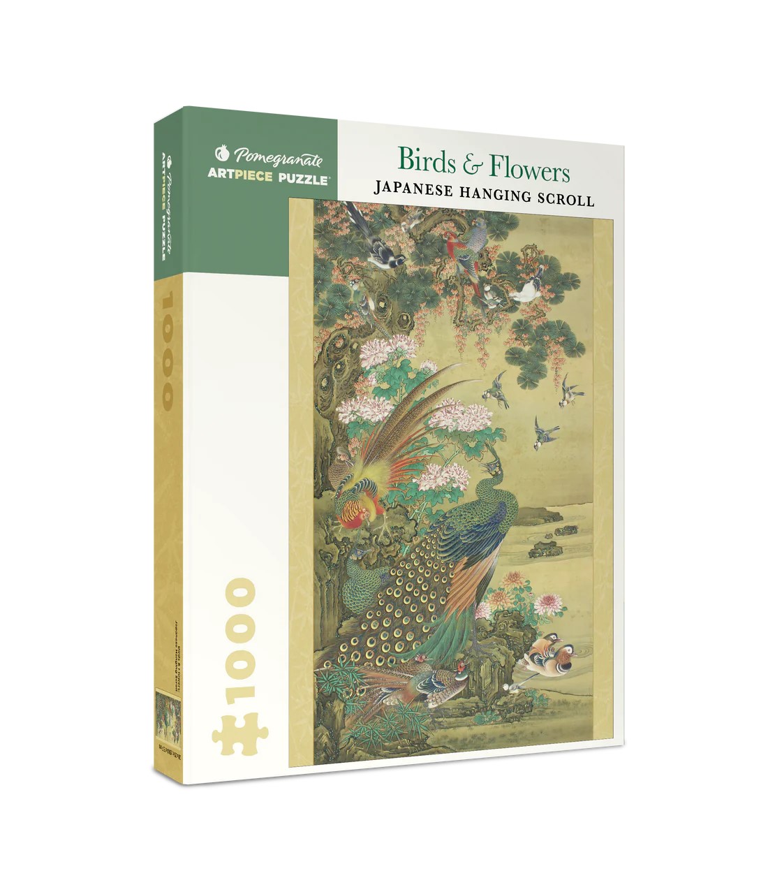 Birds & Flowers: Japanese Hanging Scroll 1000-Piece Jigsaw Puzzle