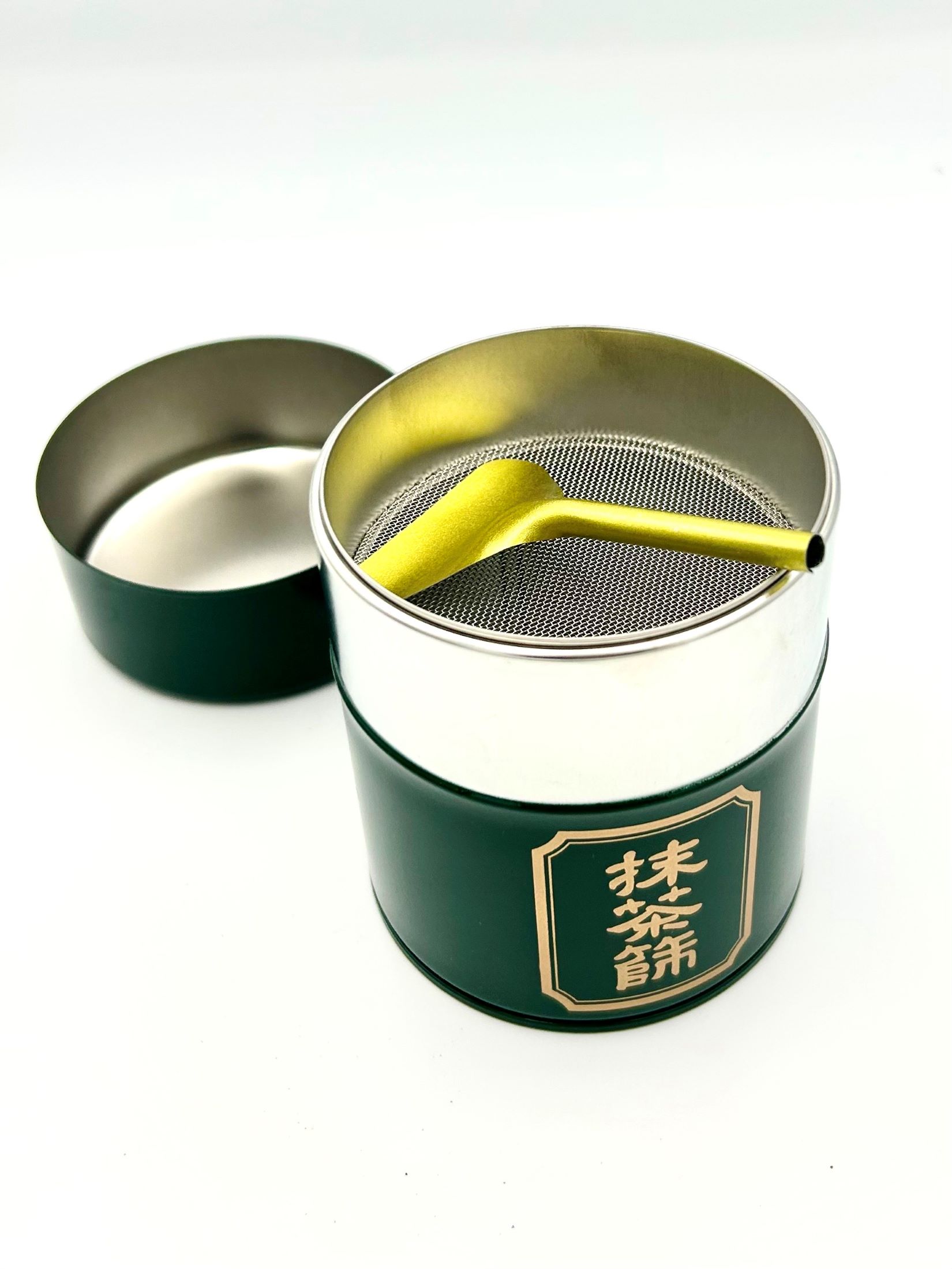 Matcha Tin w/ Mesh Sifter - Image 2