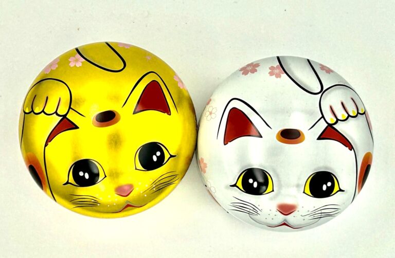 Lucky Cat Tea Caddy - Image 5