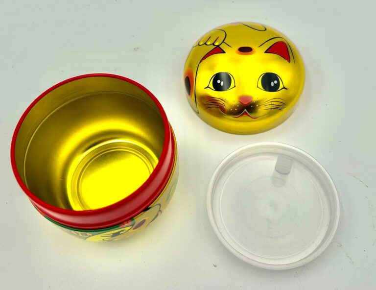 Lucky Cat Tea Caddy - Image 4