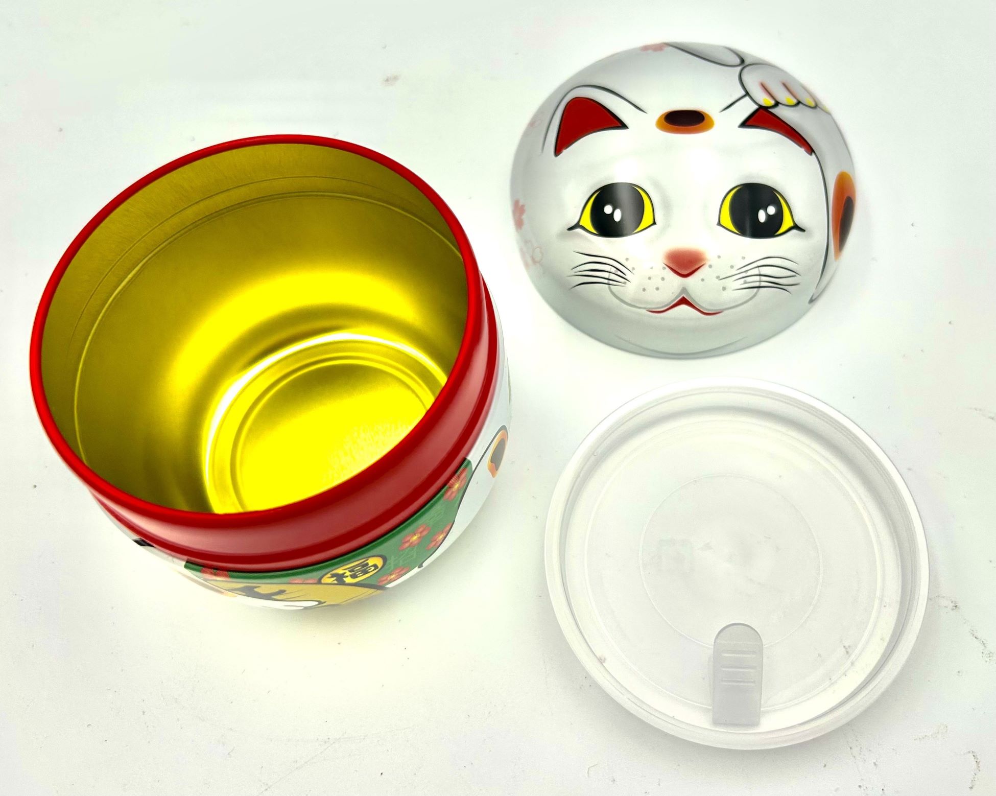 Lucky Cat Tea Caddy - Image 2