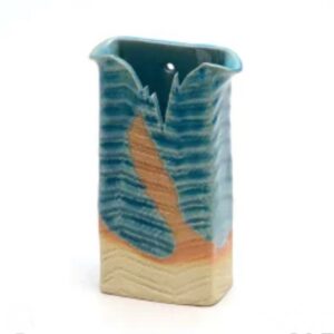 Shigaraki Vase Turquoise