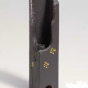 Shigaraki Vase Gold Flower