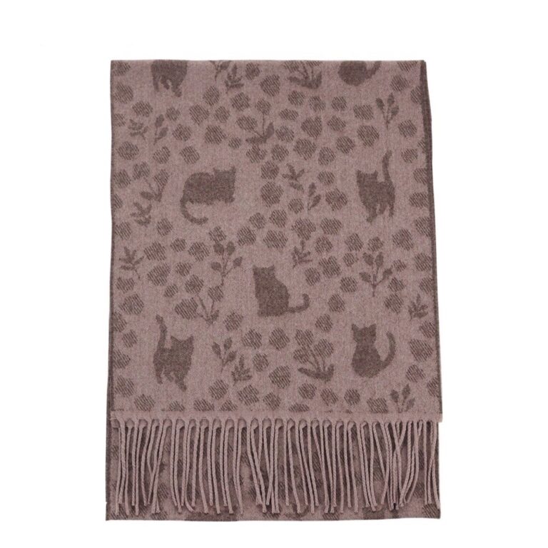 Mocha Cat Scarf