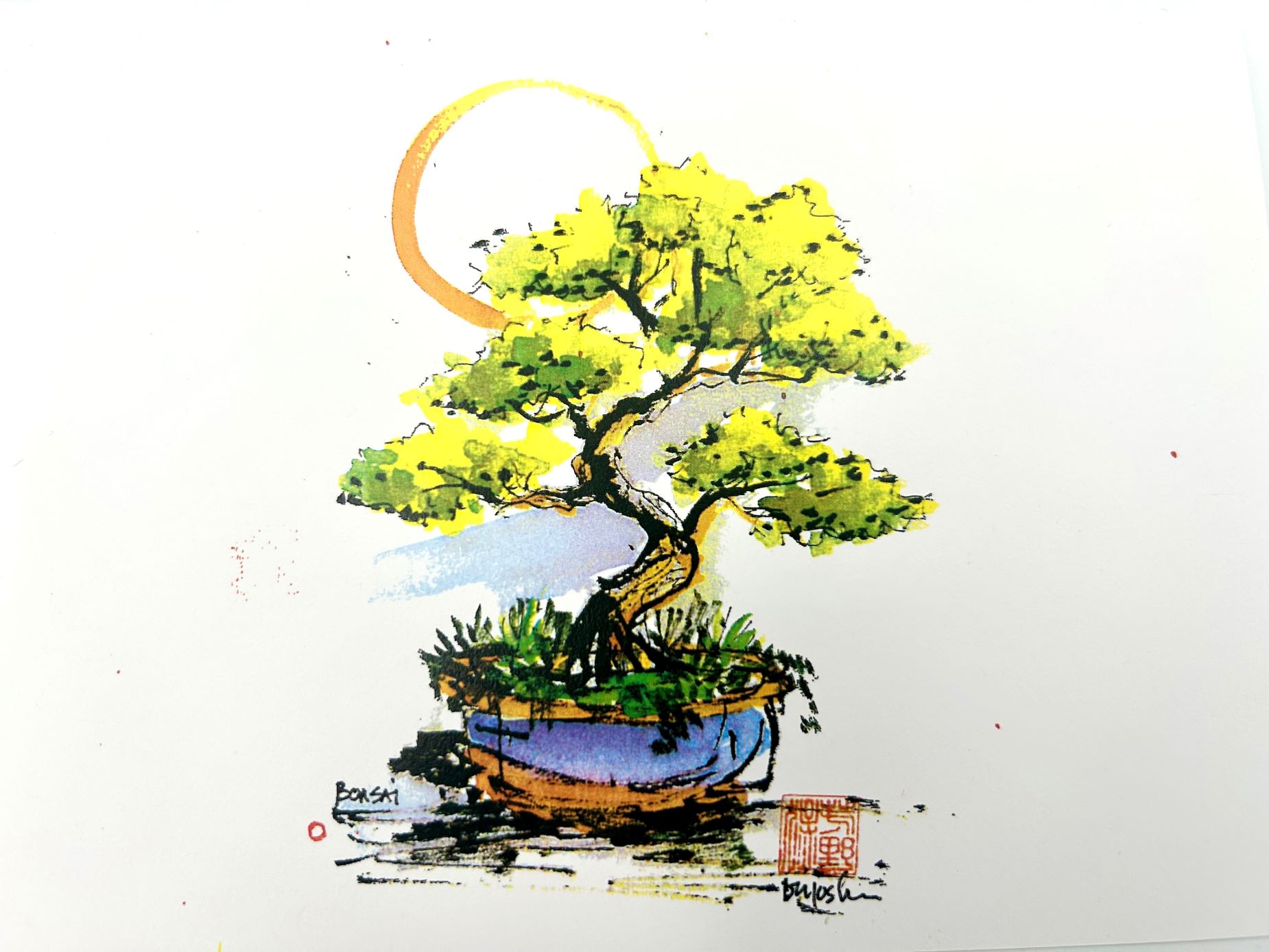 Don Yoshino - Bonsai Cards Set of 5 - Image 3