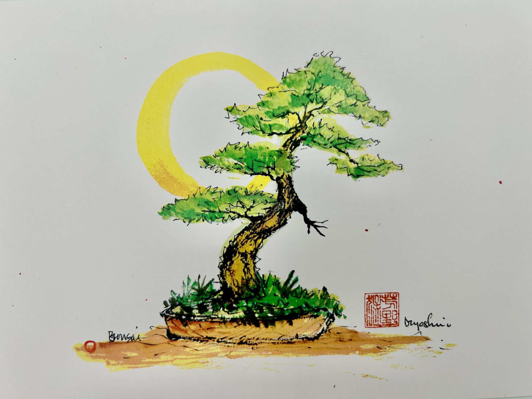 Don Yoshino - Bonsai Cards Set of 5 - Image 4
