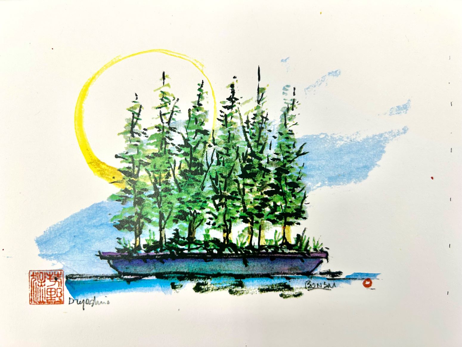 Don Yoshino - Bonsai Cards Set of 5 - Image 5