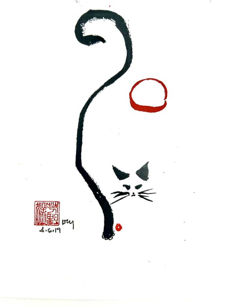 Don Yoshino - Cats Set of 5 Cards - Image 3