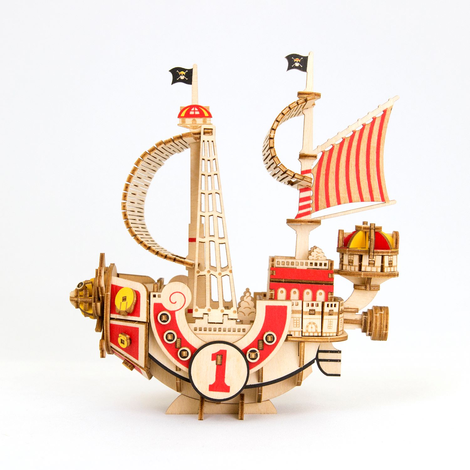 One Piece: Thousand Sunny Ship 3D Puzzle - Image 2