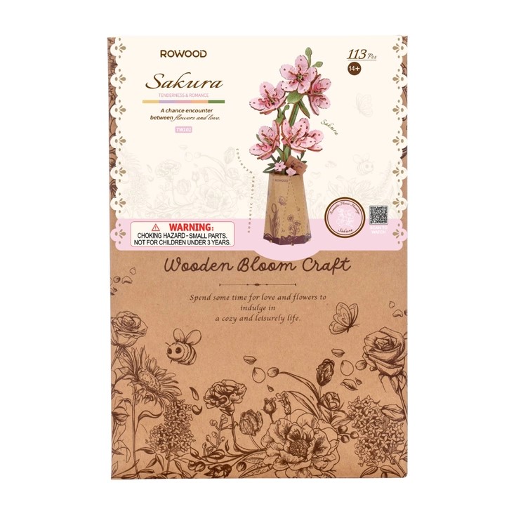 3D Puzzle: Sakura Flowers - Image 2
