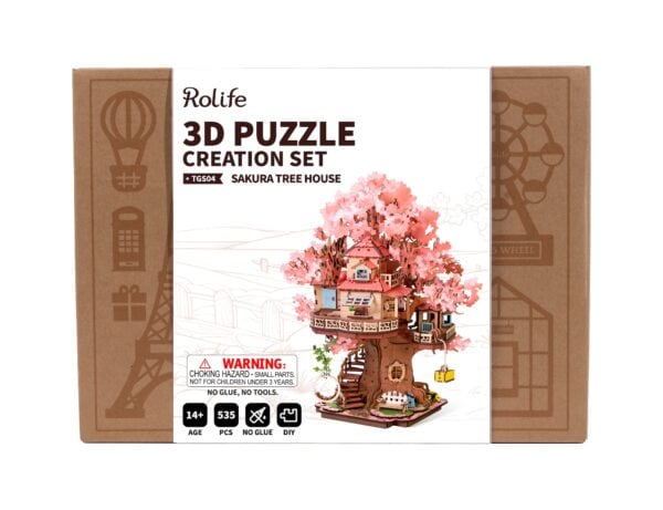 3D Puzzle: Sakura Treehouse - Image 2
