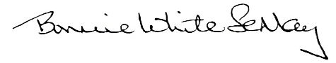 Bonnie White Lemay's Signature