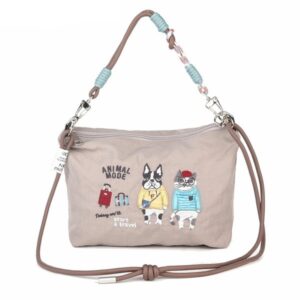 Crossbody Bag Cat & Dog Kusuguru