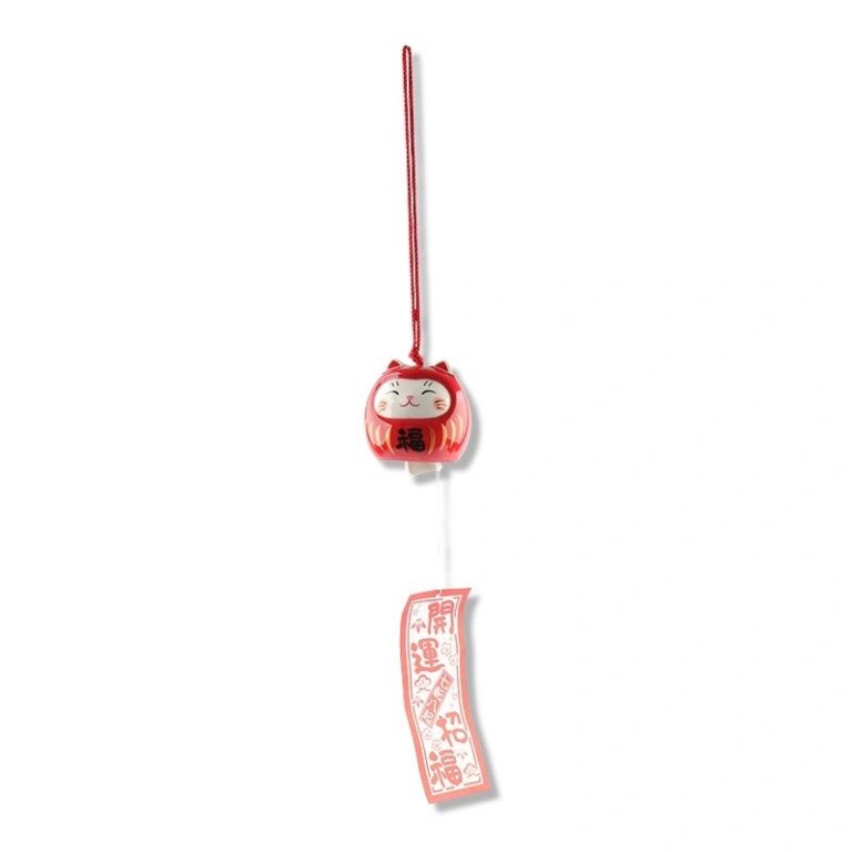 Daruma Cat Wind Chime - Image 2