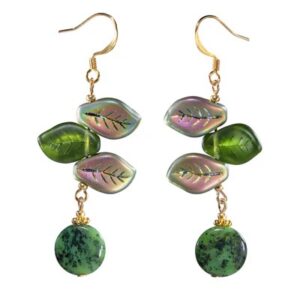 Earrings Bohemian Glass