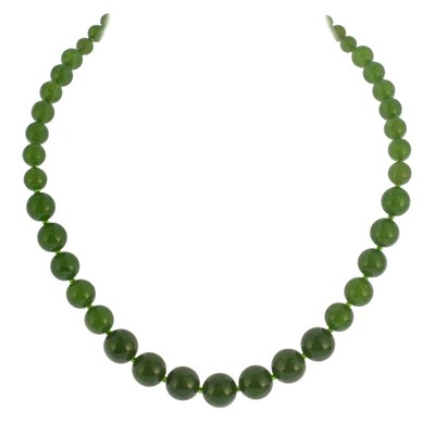 Graduated Jade Choker