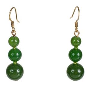 Graduated Jade Earring