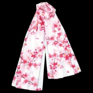 Cherry Blossom Cotton Stole